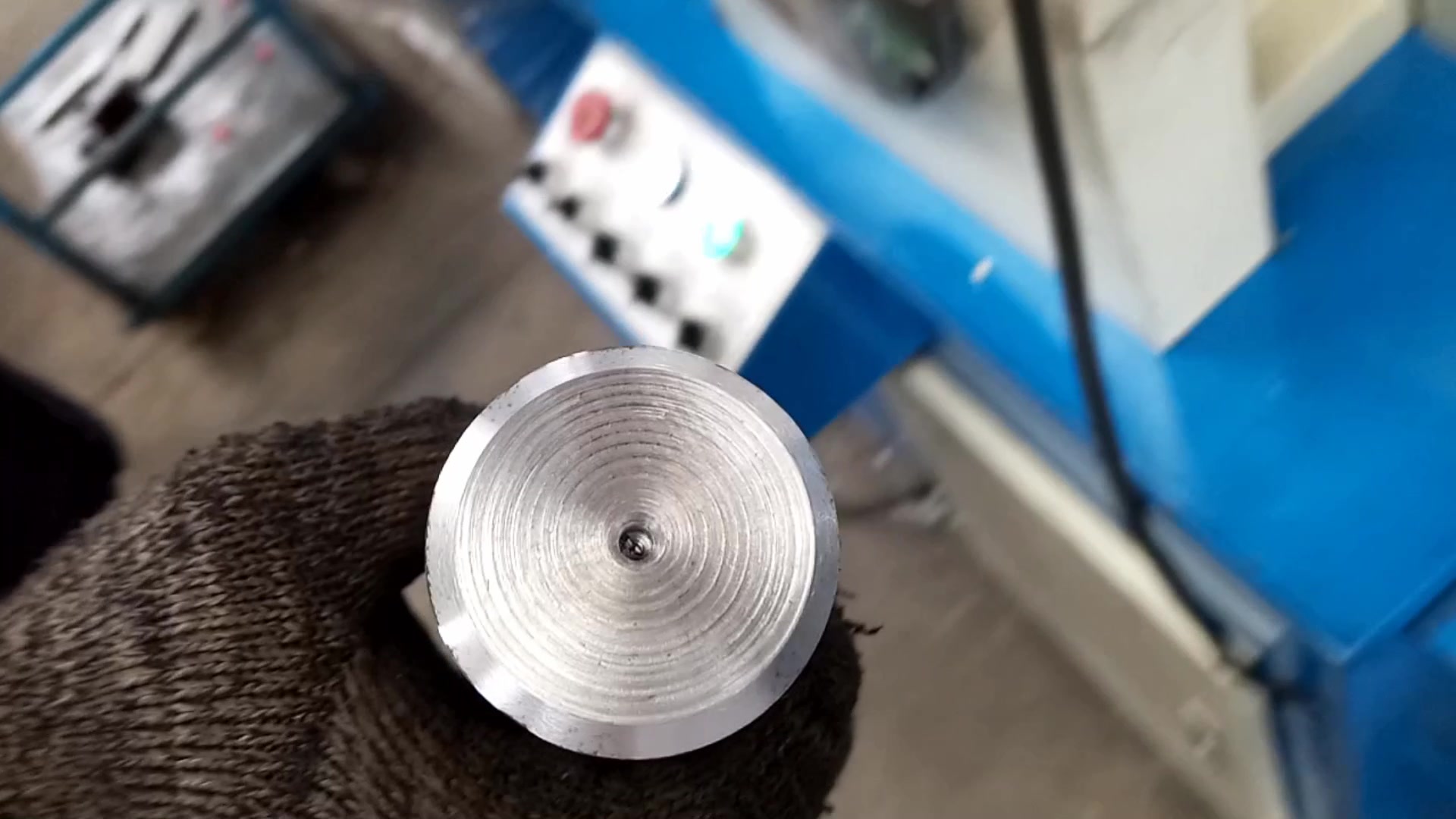 单头倒角机,48mm圆棒钻孔倒角机视频