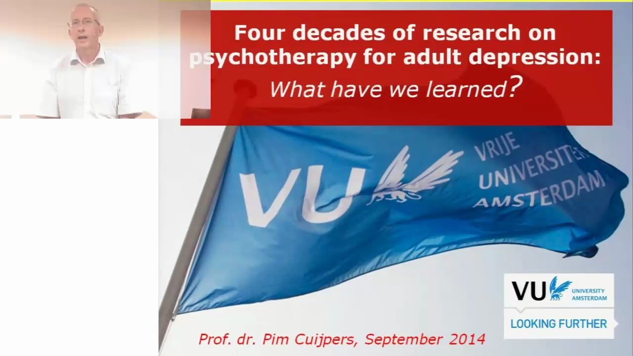 成人抑郁症心理治疗的四十年研究 Four decades of research on psychotherapy for adult depression哔哩哔哩bilibili