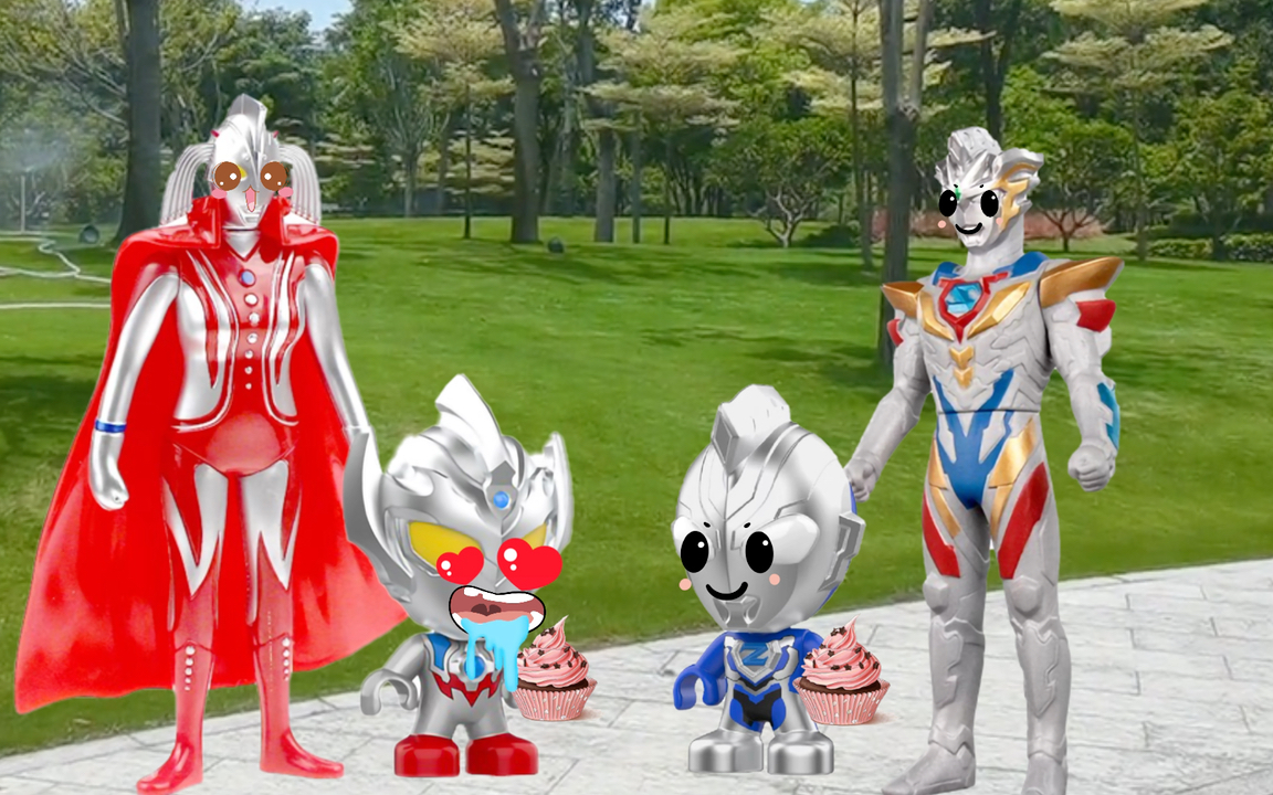 启蒙早教玩具视频:小泰迦奥特曼懂得礼尚往来奶奶感到很欣慰