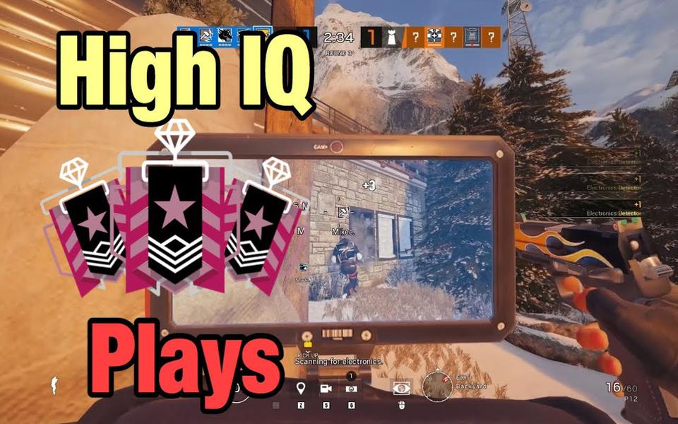 skittlz-冠军段位的iq是这样玩的 【彩虹六号】[1080p60帧]