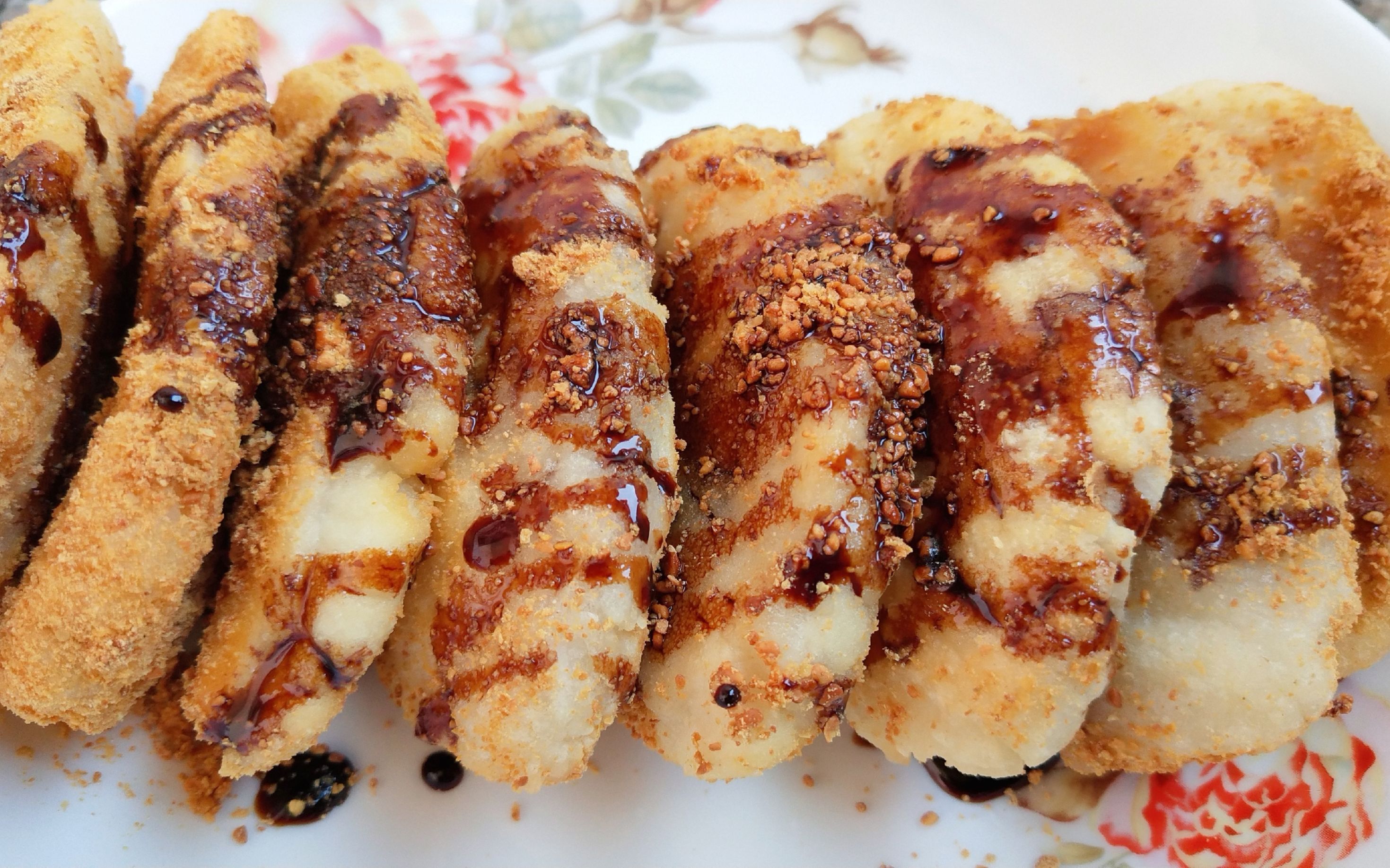 手把手教你用糯米粉做传统美食糍粑,操作步骤简单,新手1次成功