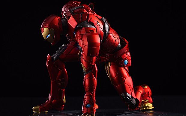 黑仔玩具分享千值练reedit08钢铁侠全新全异装甲粤语国字