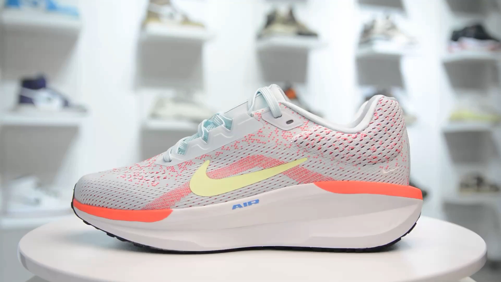 【实拍欣赏】nike air winflo 11 休闲跑步鞋 橙白