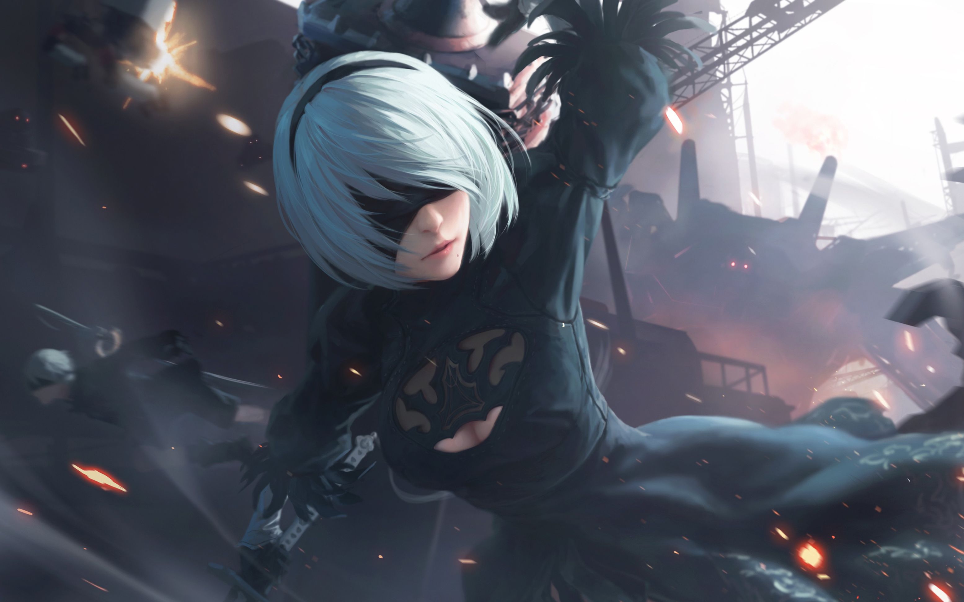 1月29号《尼尔机械纪元》直播录像(全剧情9s结局 真结局)_哔哩哔哩