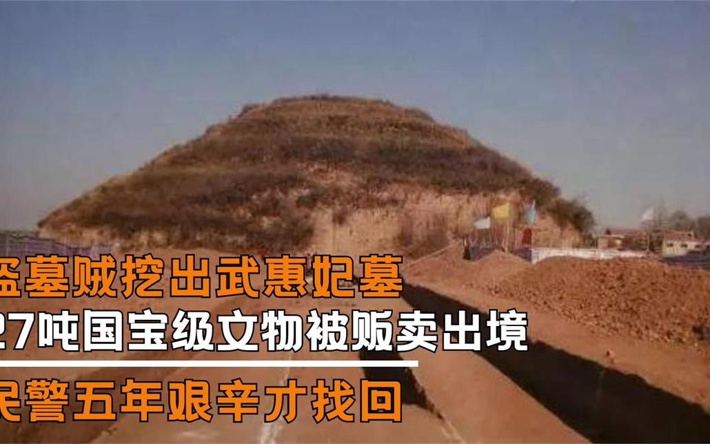 盗墓贼搬空武惠妃墓国宝级文物被贩卖出境民警五年艰辛才找回