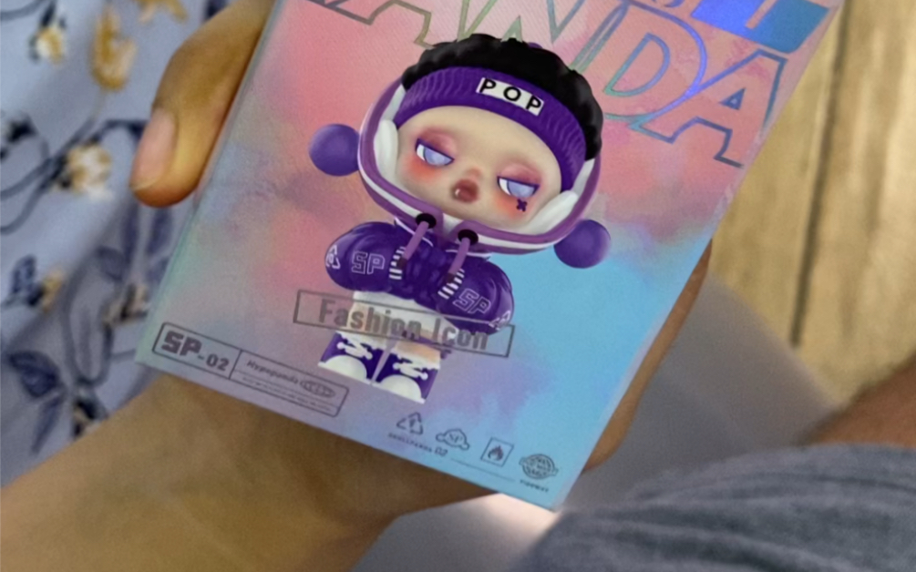 盒机第一次尝试skullpanda熊喵热潮系列,盒子两边也手感也太顶了吧