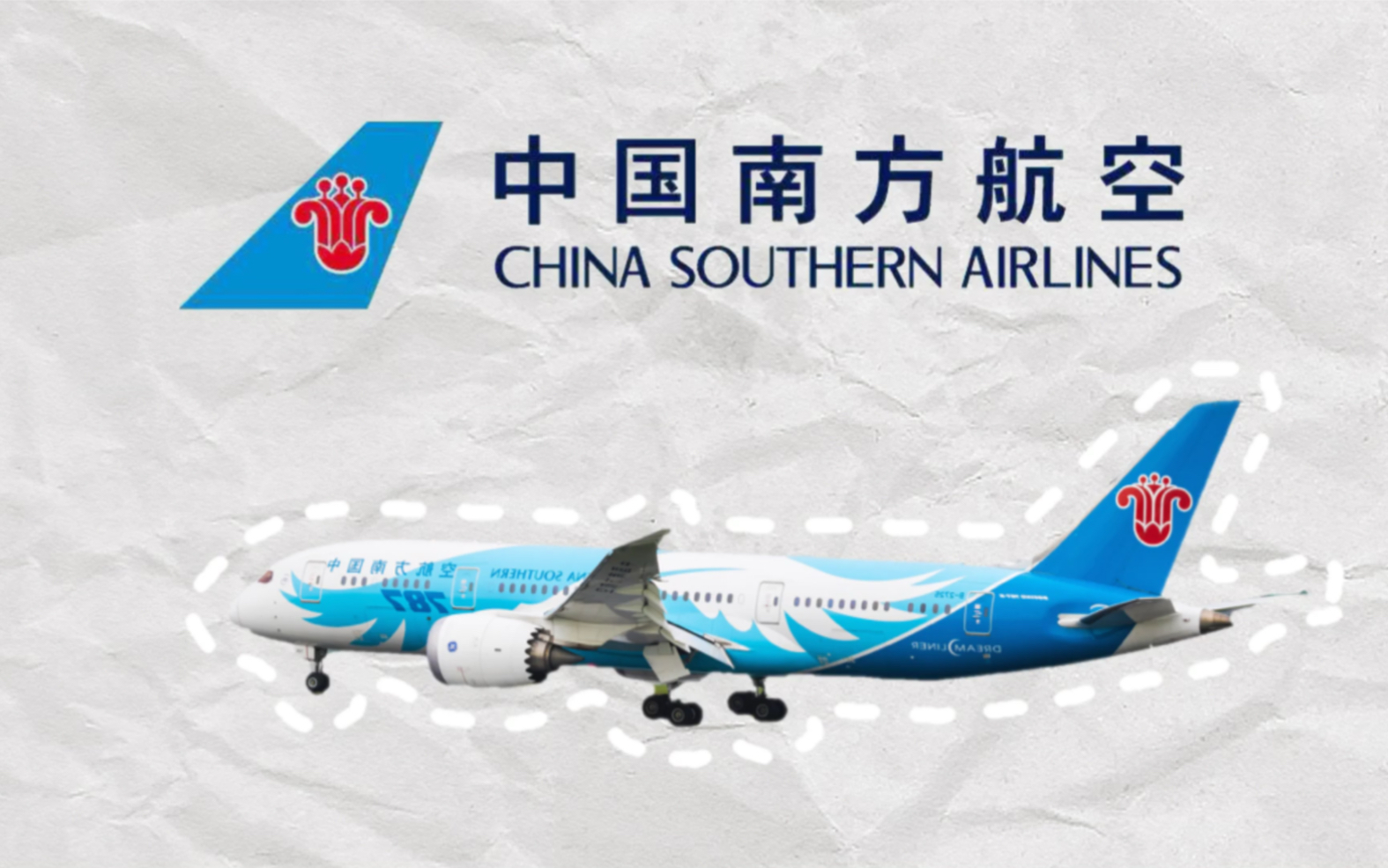 梦想客机787,南航的梦想之翼彩绘算很棒的标准涂装了