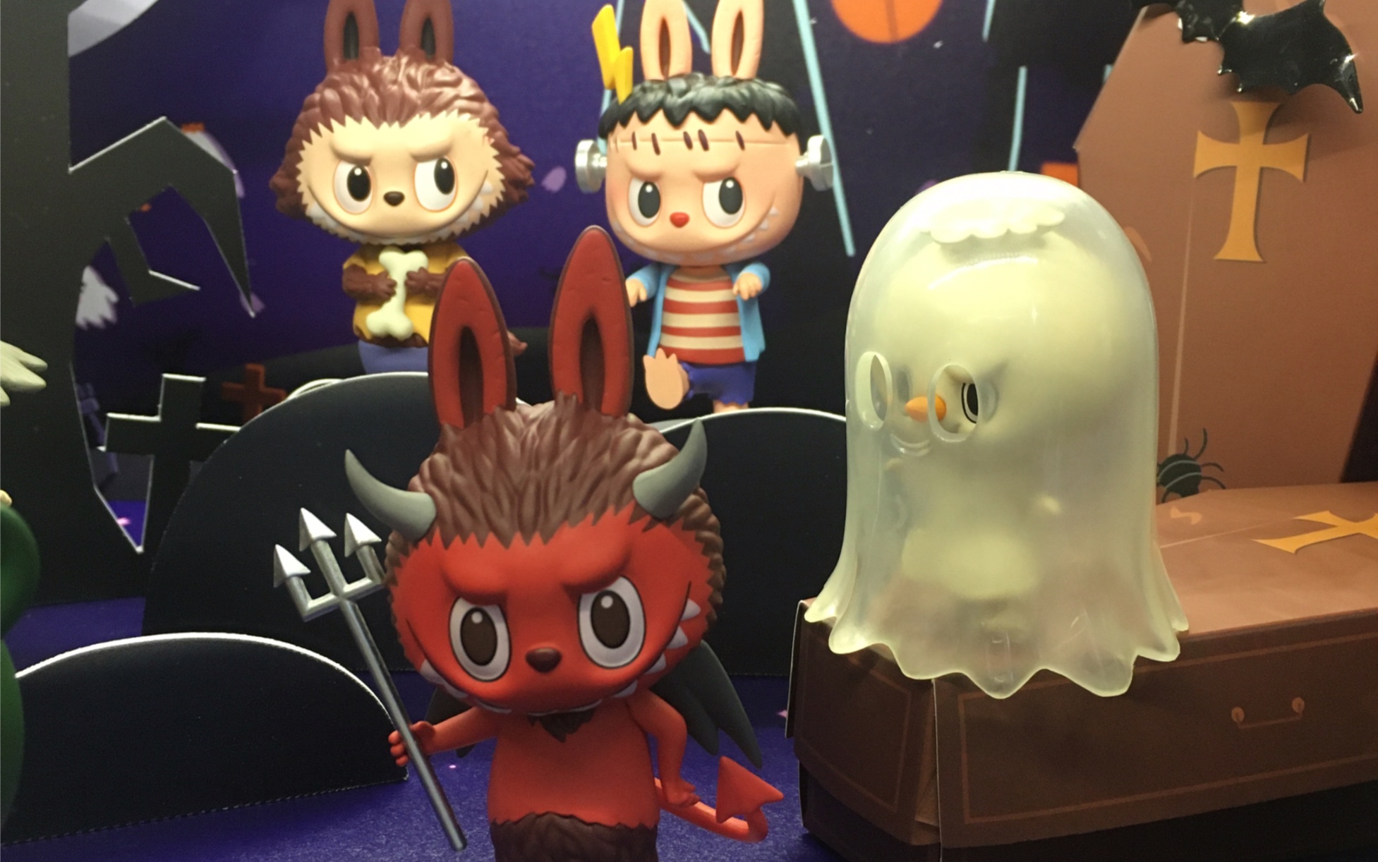 labubu 万圣节开盒求惊喜