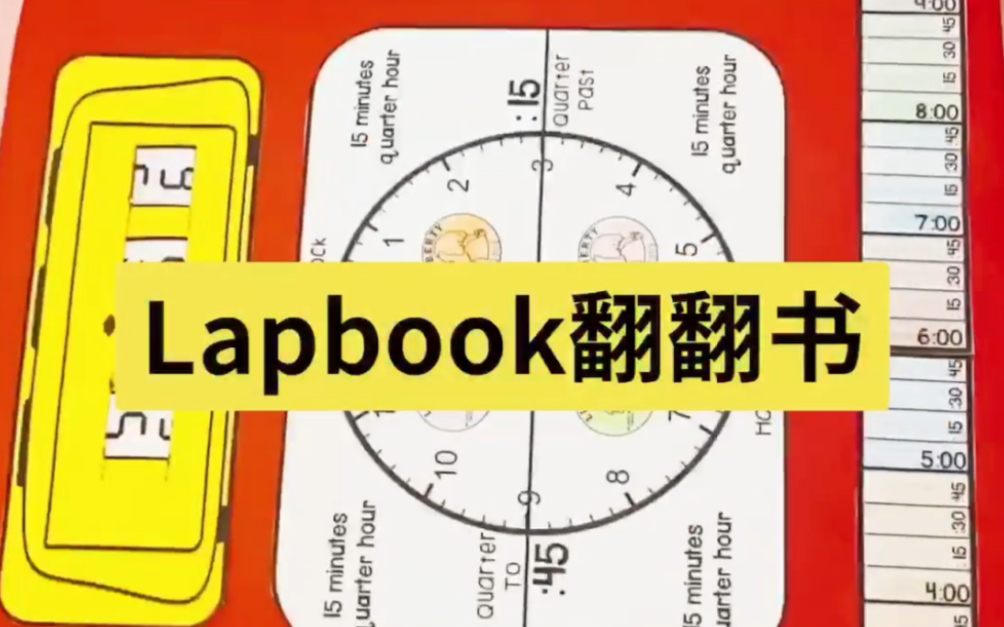 娃们最爱的Lapbook翻翻书教程和资源来啦!哔哩哔哩bilibili