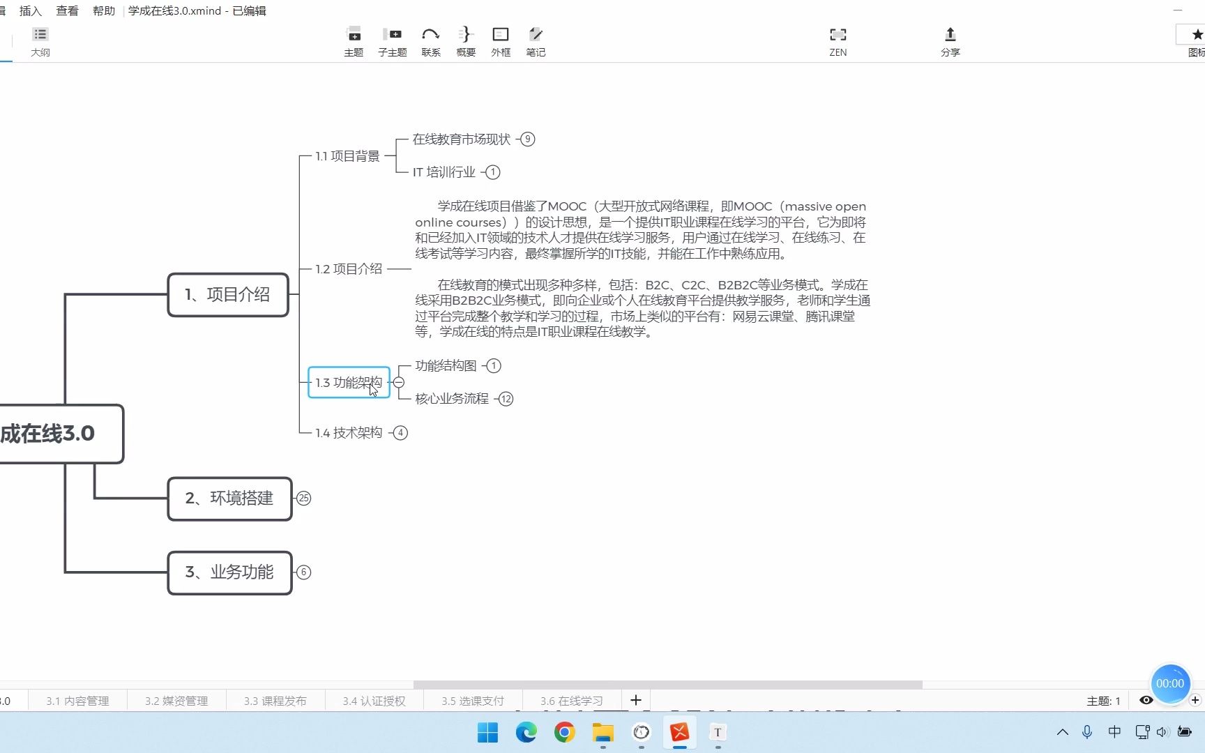 4、项目功能架构哔哩哔哩bilibili