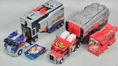 メタルカードボットSギガンドレックストレーラートラック