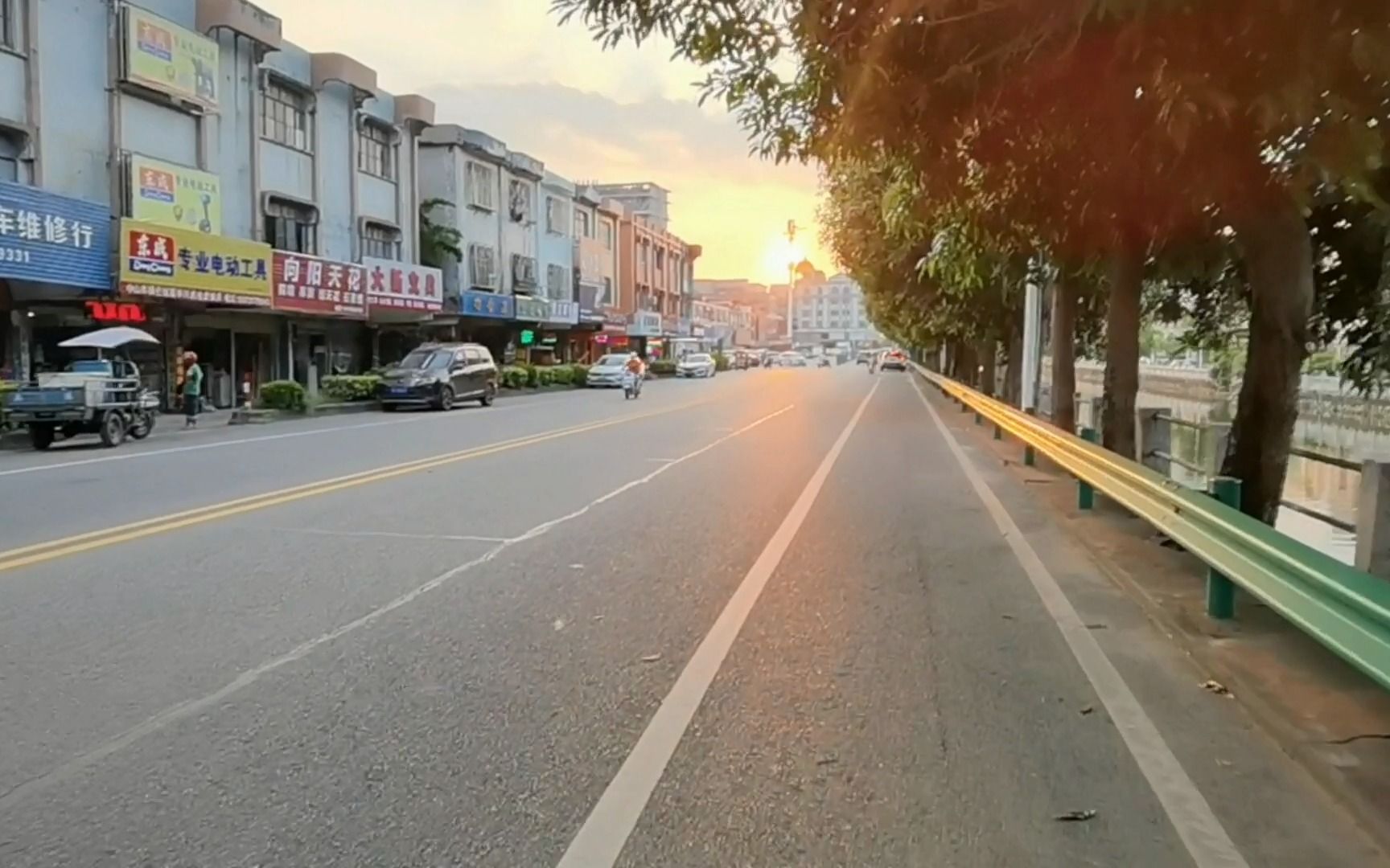 中山市横栏镇西冲社区西冲市场路段