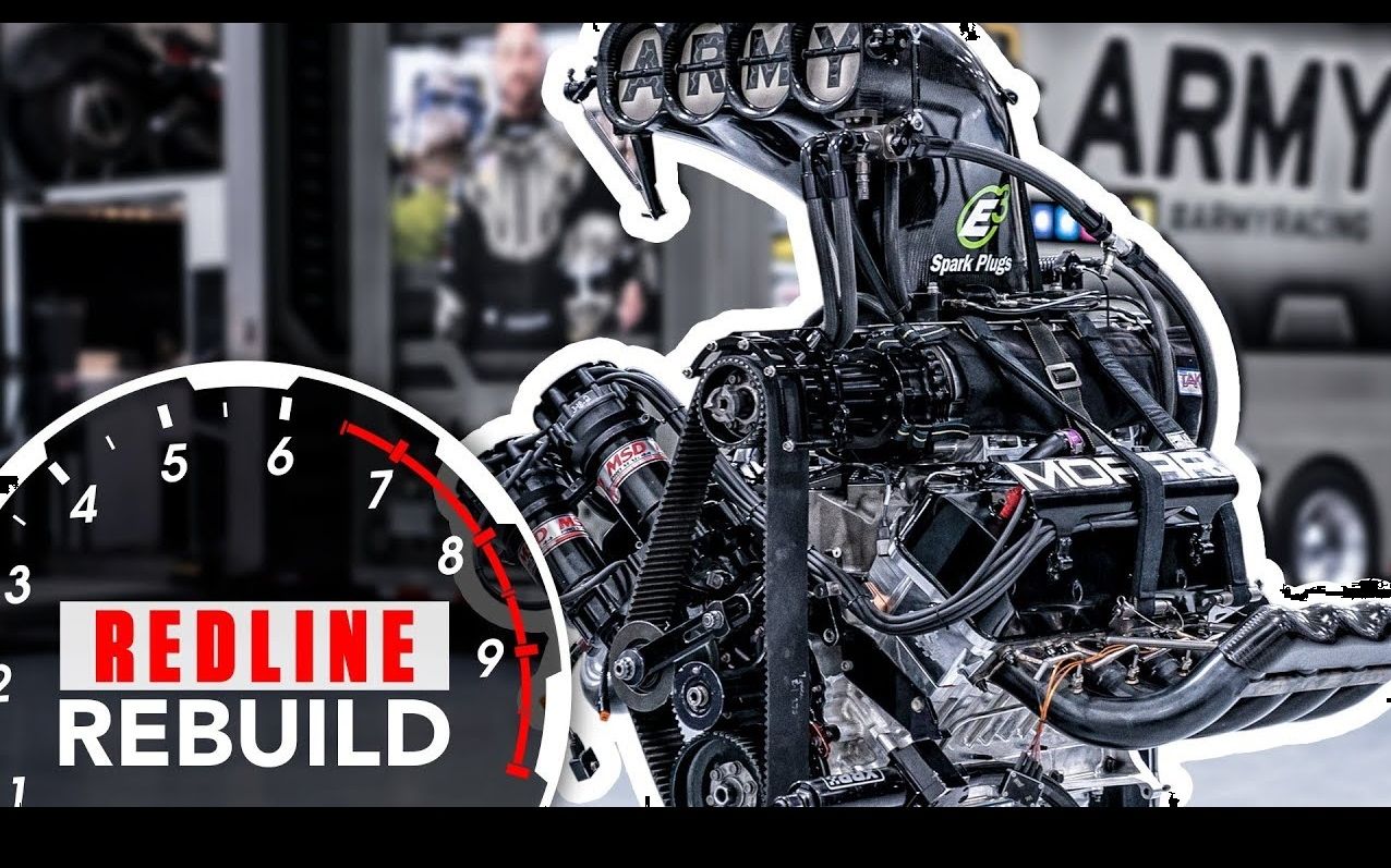 [图]看完直想说卧槽！11000匹马力的HEMI V8发动机重建延时摄影 REDLINE REBUILD S2E03