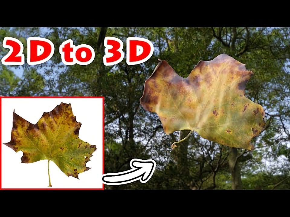 【中配】blender建模将2d图像转换为3d模型