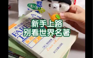 Download Video: 【读书唠嗑】新人？yes！世界名著？no！