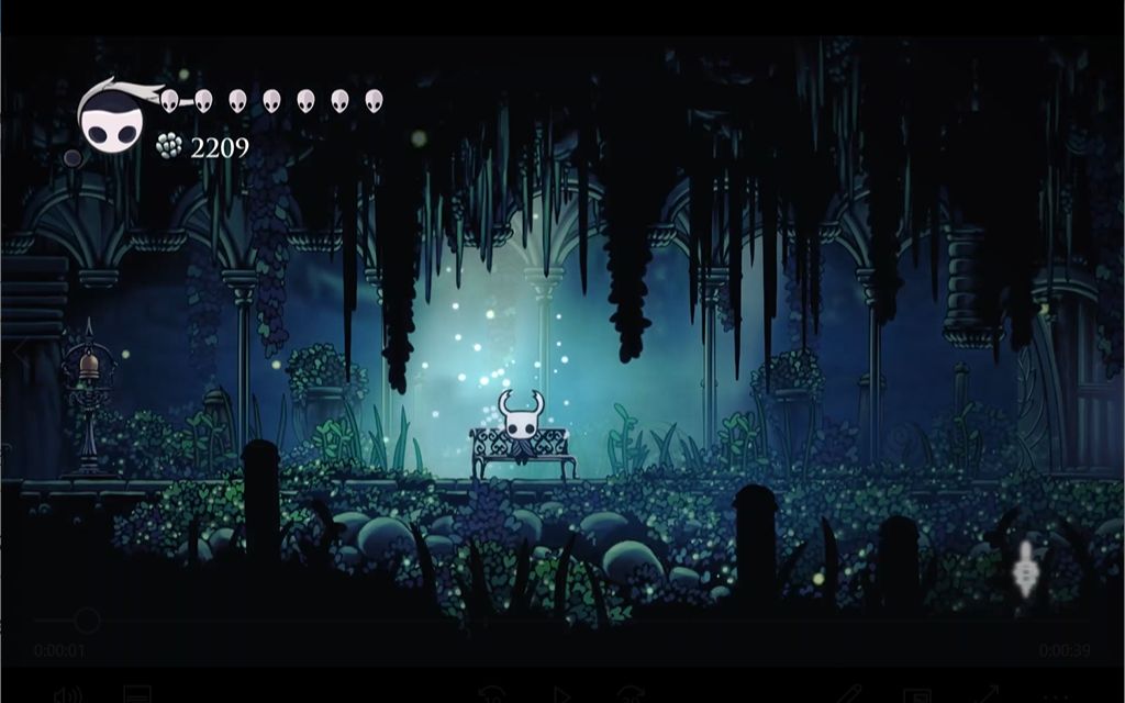 空洞骑士苍绿之径打苔藓骑士刷钱一次102吉欧