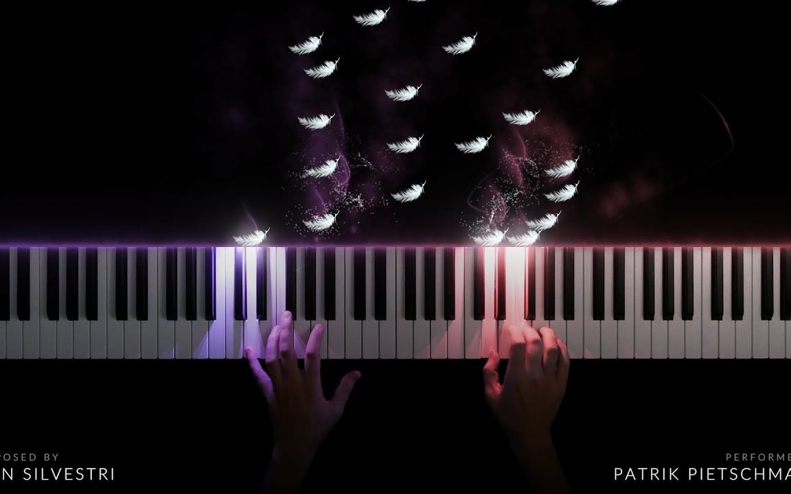 [图]【特效钢琴】阿甘正传主题曲 Feather Theme - by Patrik Pietschmann