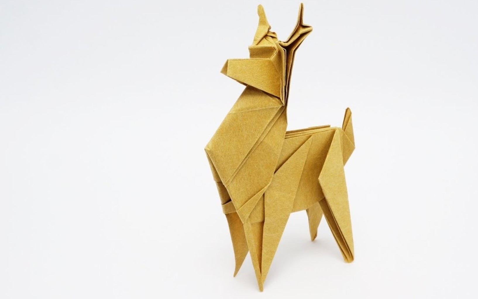 jo的折纸艺术-纸驯鹿