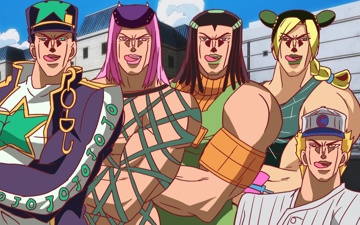 [图]【JOJO】石鬼面之海，全员JO级生物！