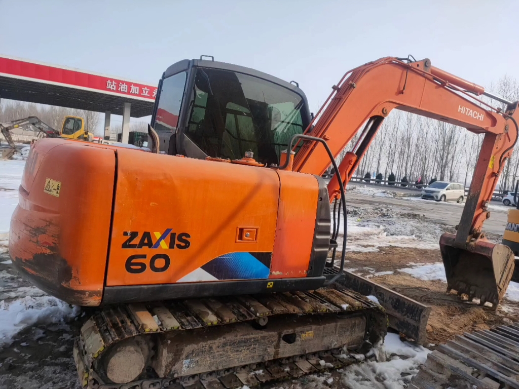 刘一手分享挖掘机,日立60-5a挖机.#二手挖掘机