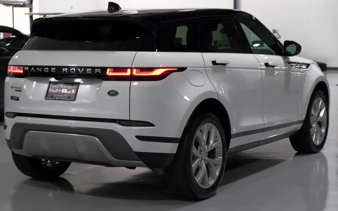 实拍2022款路虎极光evoque