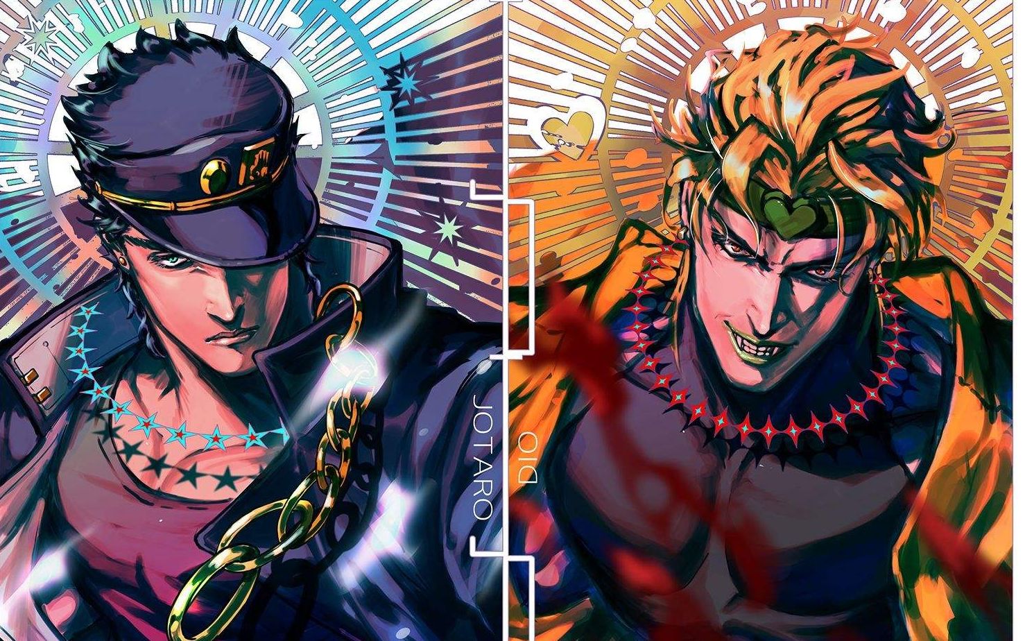 【dio与jojo两世的纠缠】【jojo幻影之血与星尘斗士】dio与jojo的两世