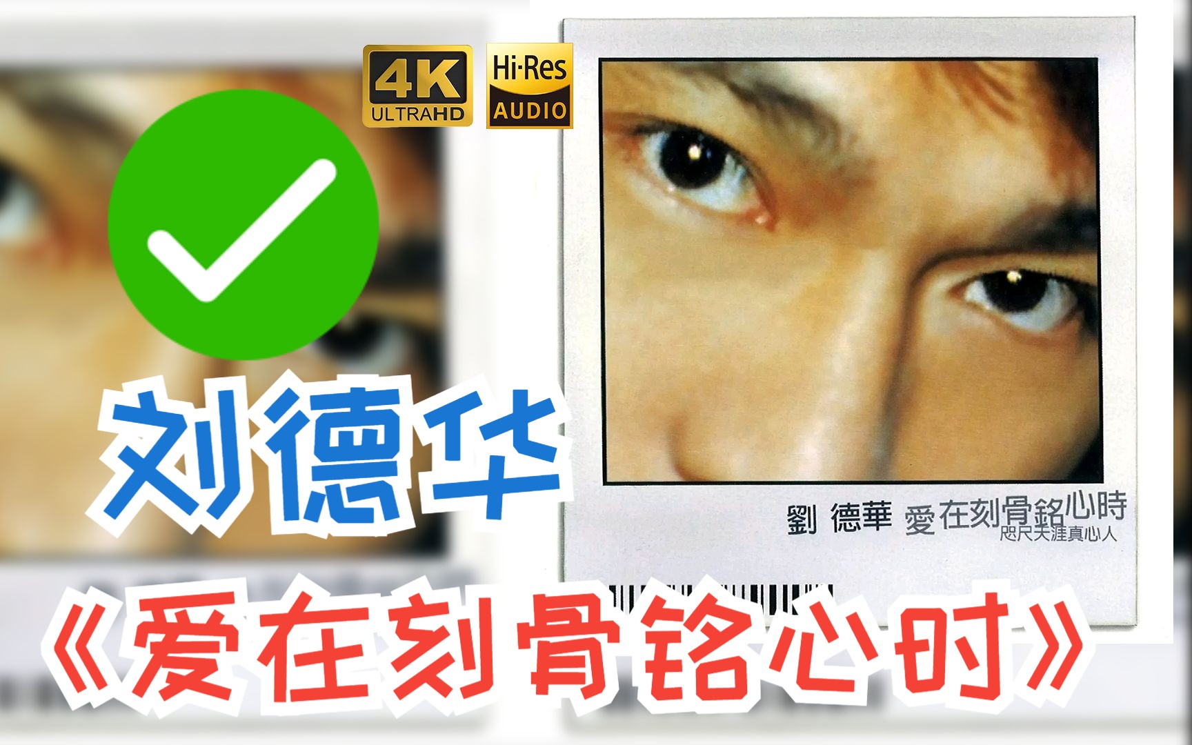 【HR 24/48】刘德华1997《爱在刻骨铭心时》超强音质,不信进来听哔哩哔哩bilibili