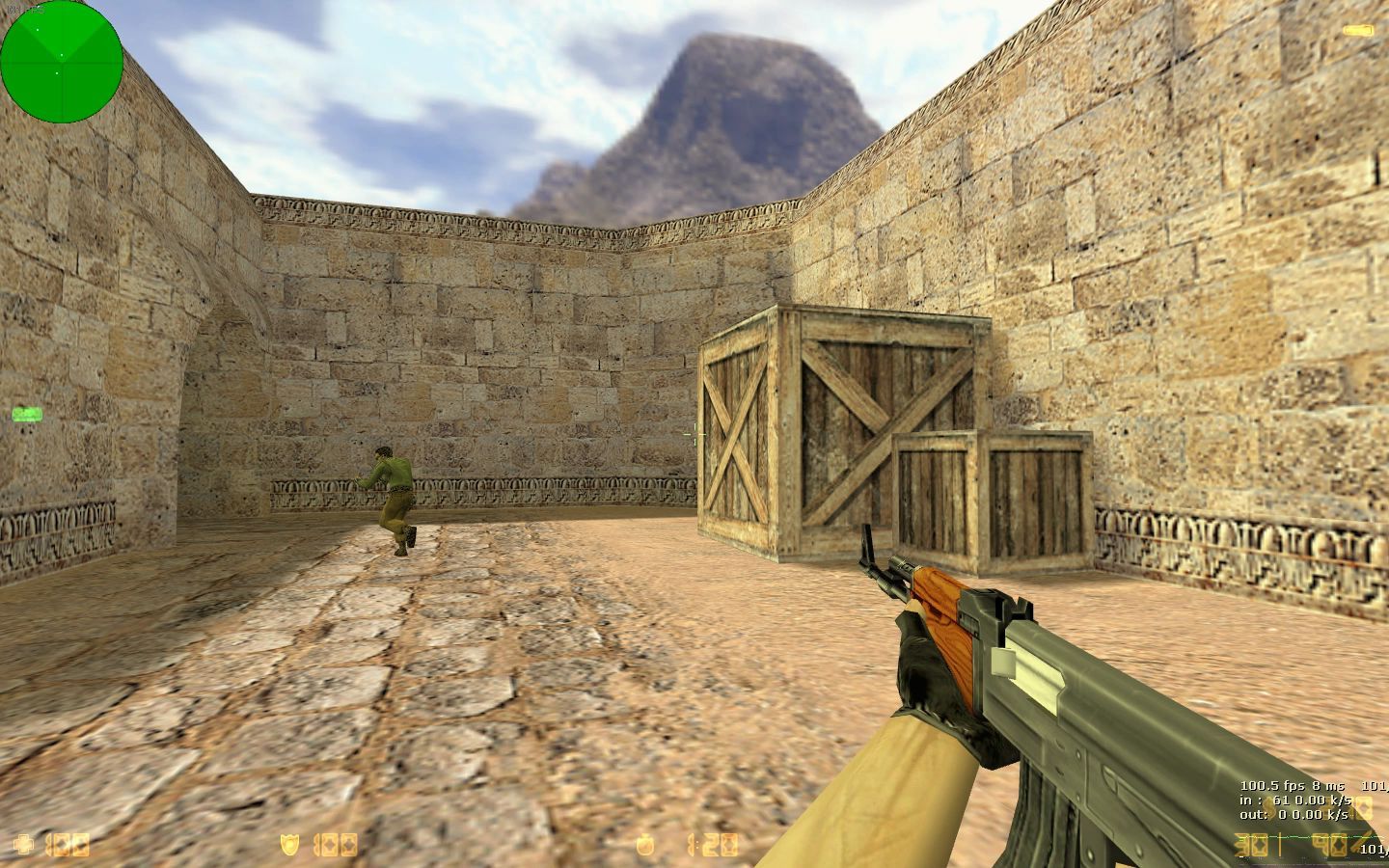 【cs1.6】被大佬带飞的半场_哔哩哔哩bilibili_反恐精英_第一视角