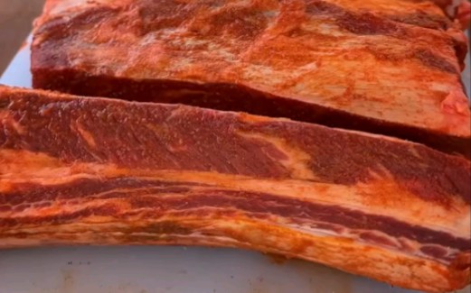 低温熏烤牛肋排