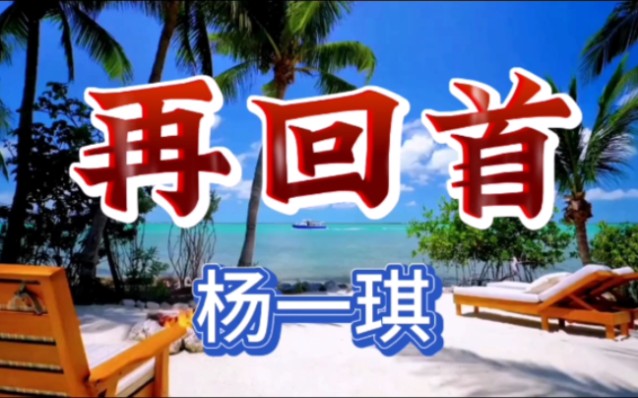 杨一琪《再回首》哔哩哔哩bilibili