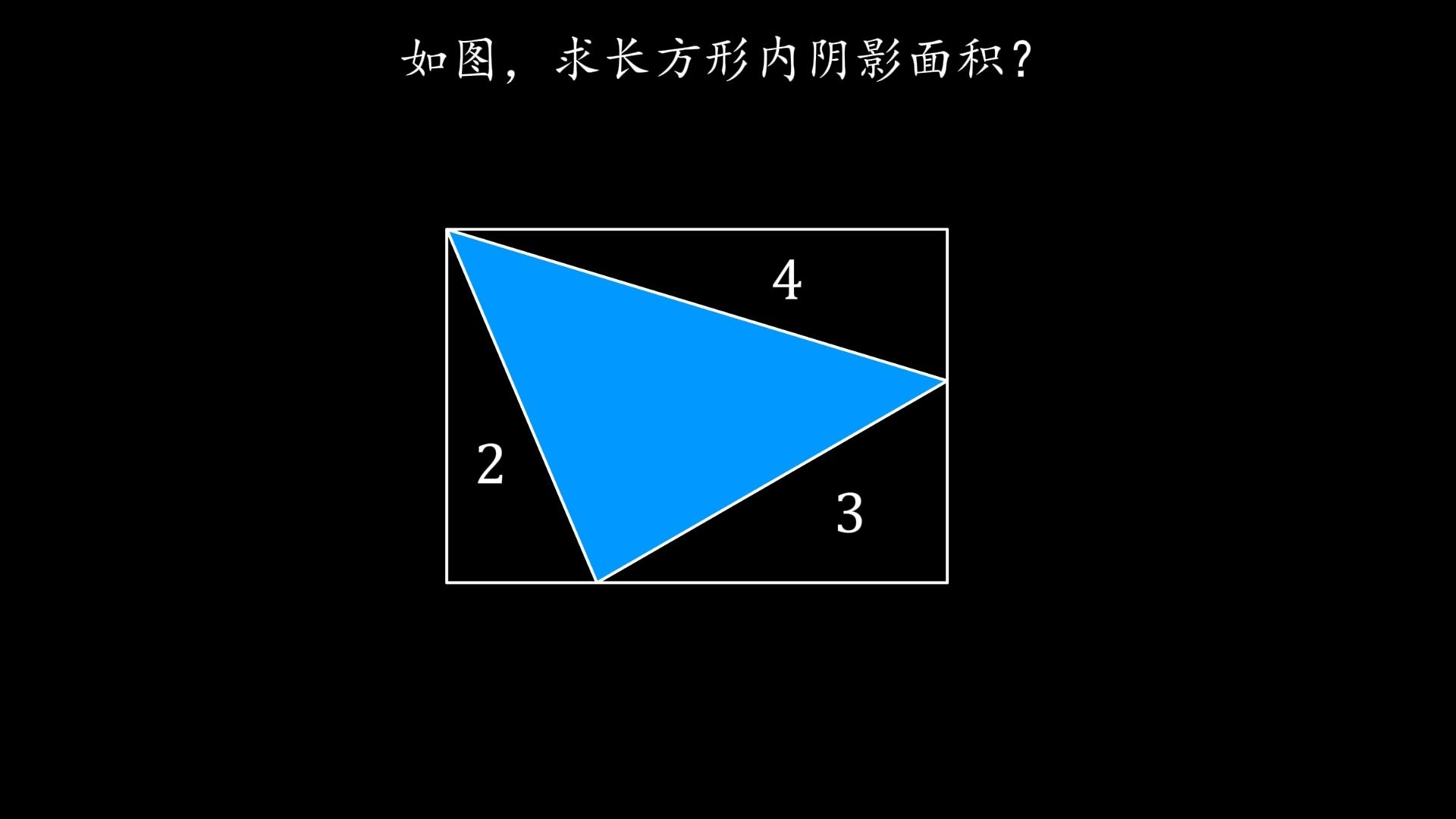 [图]经典几何题，你有没有更好的解法？#数学思维 #每天学习一点点