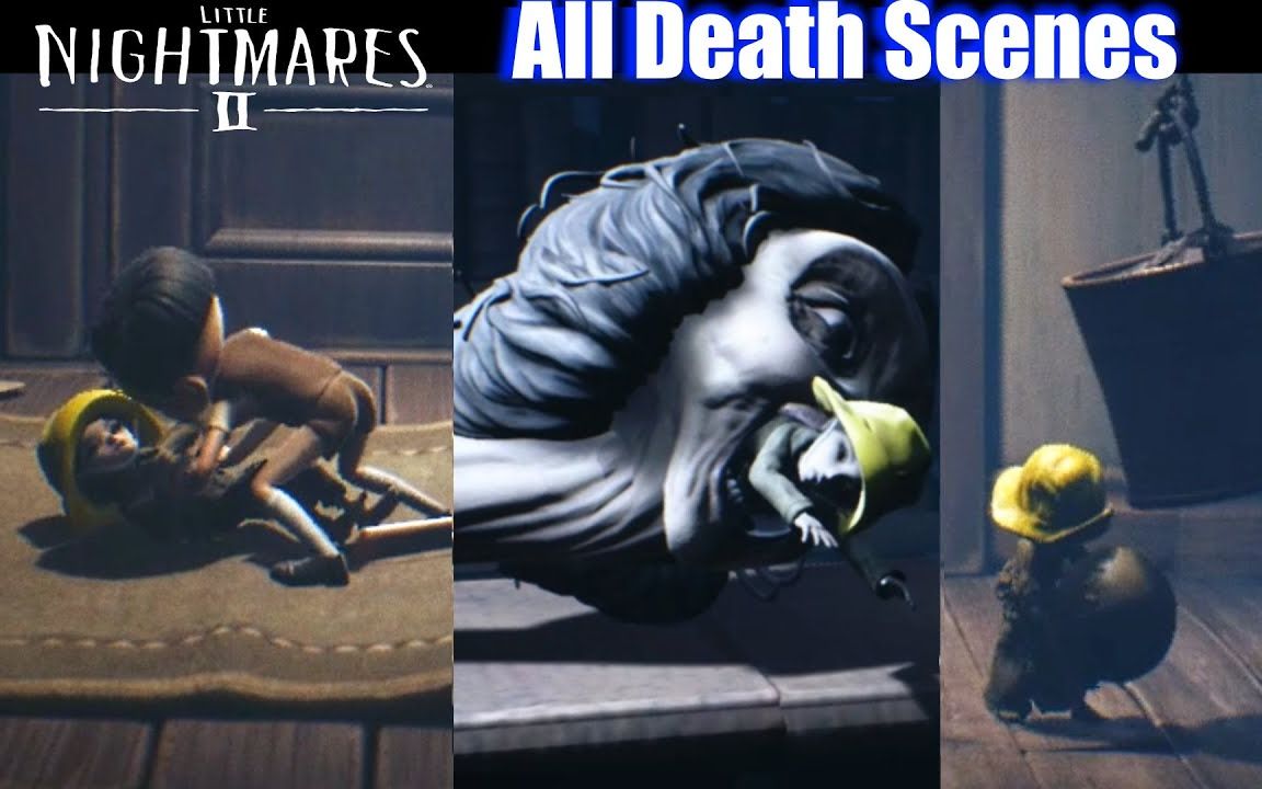 [图]Little Nightmares 2 All Death Scenes Animations（小噩梦2全死亡场景动画）