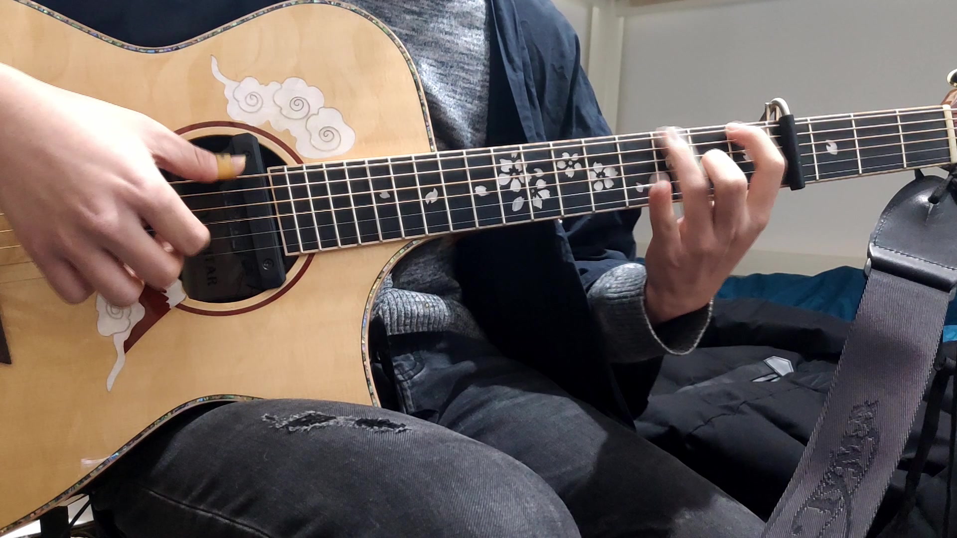 kokoro木吉他萌新翻弹大佬勿进_哔哩哔哩 (゜-゜)つロ 干杯~-bilibili