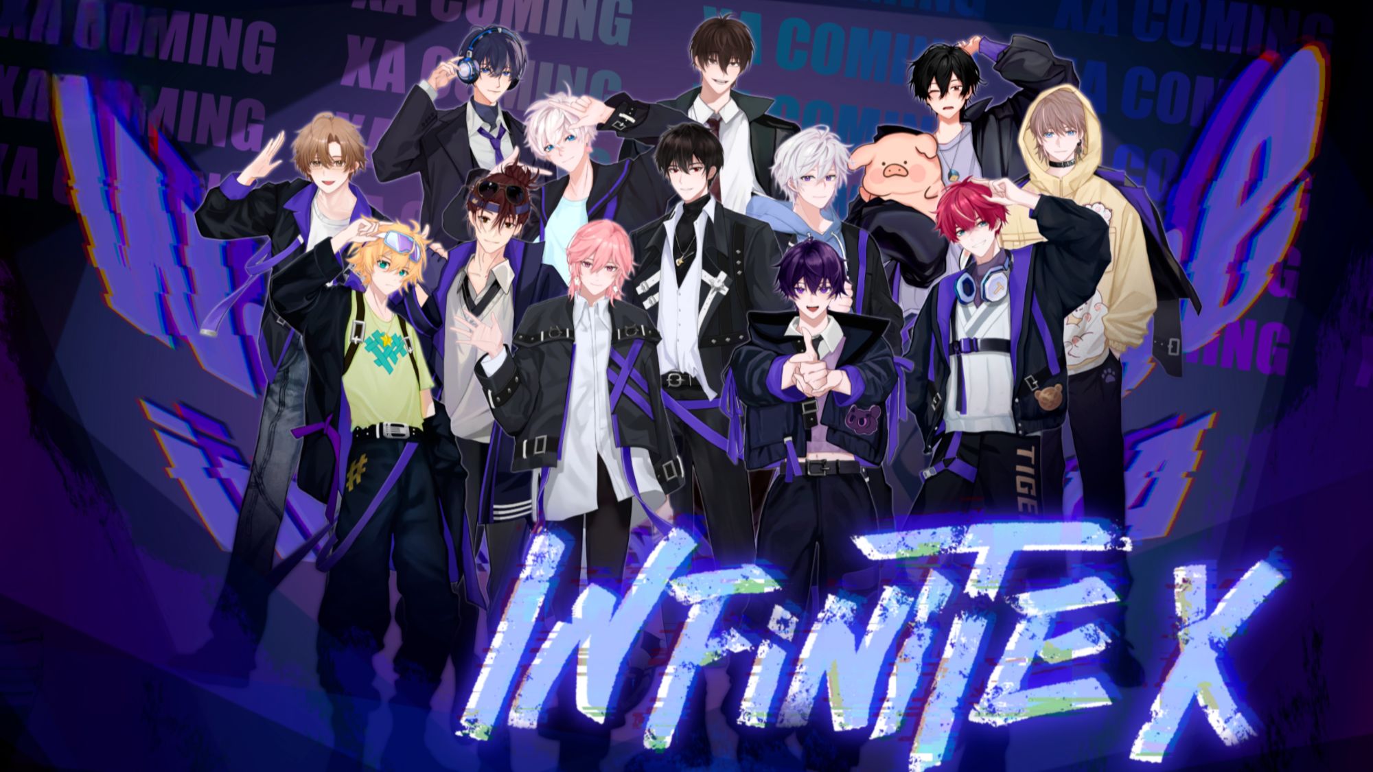 【XA】什么!打工人也能成为虚拟偶像?XA男声出道团曲《INFINITE X》公布!哔哩哔哩bilibili