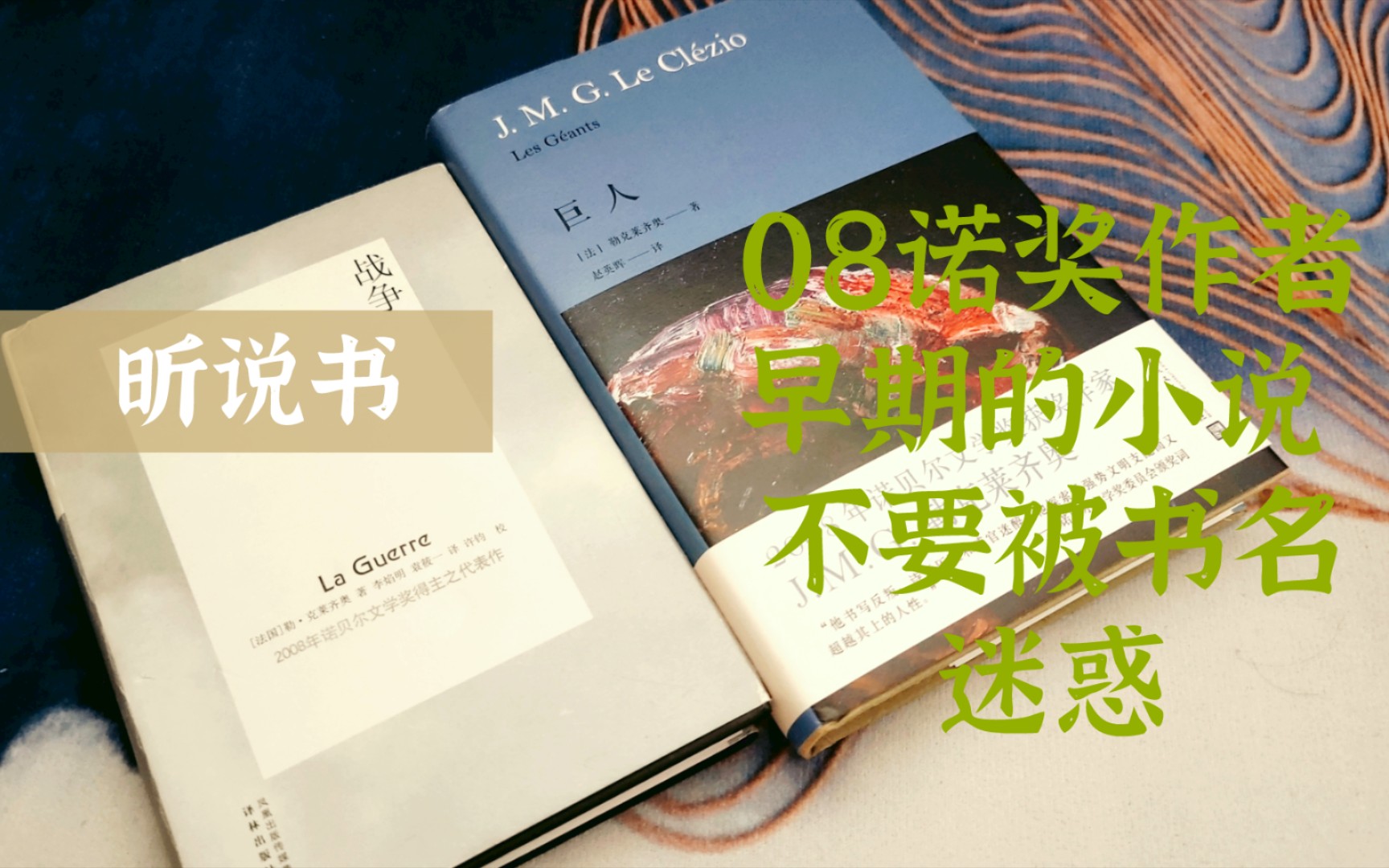 【阅读全世界】法国08年诺奖得主勒克莱齐奥的早期长篇,实验和词语的冒险,物质化时代里的诗意寻找哔哩哔哩bilibili