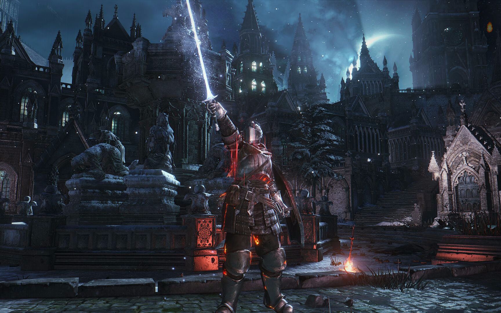 超毅【黑暗之魂3 电影级画质补丁】一无所有者攻略流程第五期_哔哩