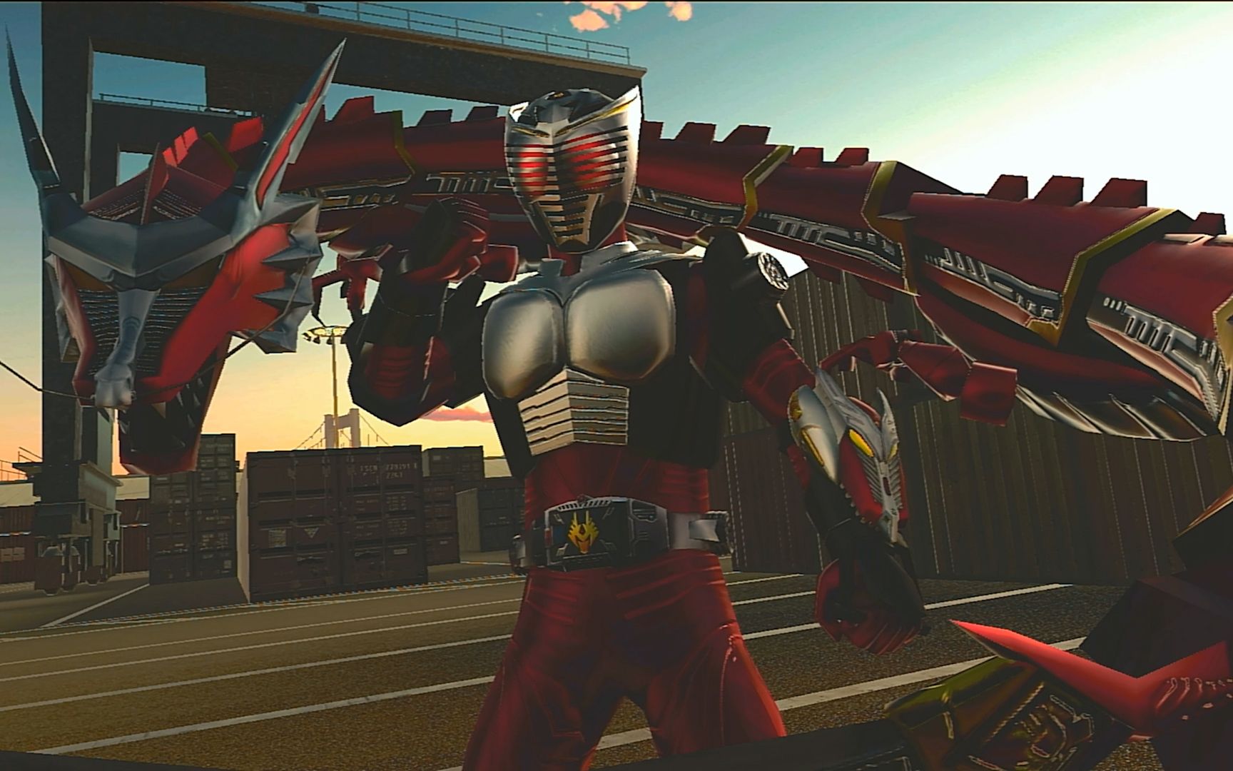 假面骑士巅峰乱斗龙骑vs帝骑时王555这是最识时务的时王