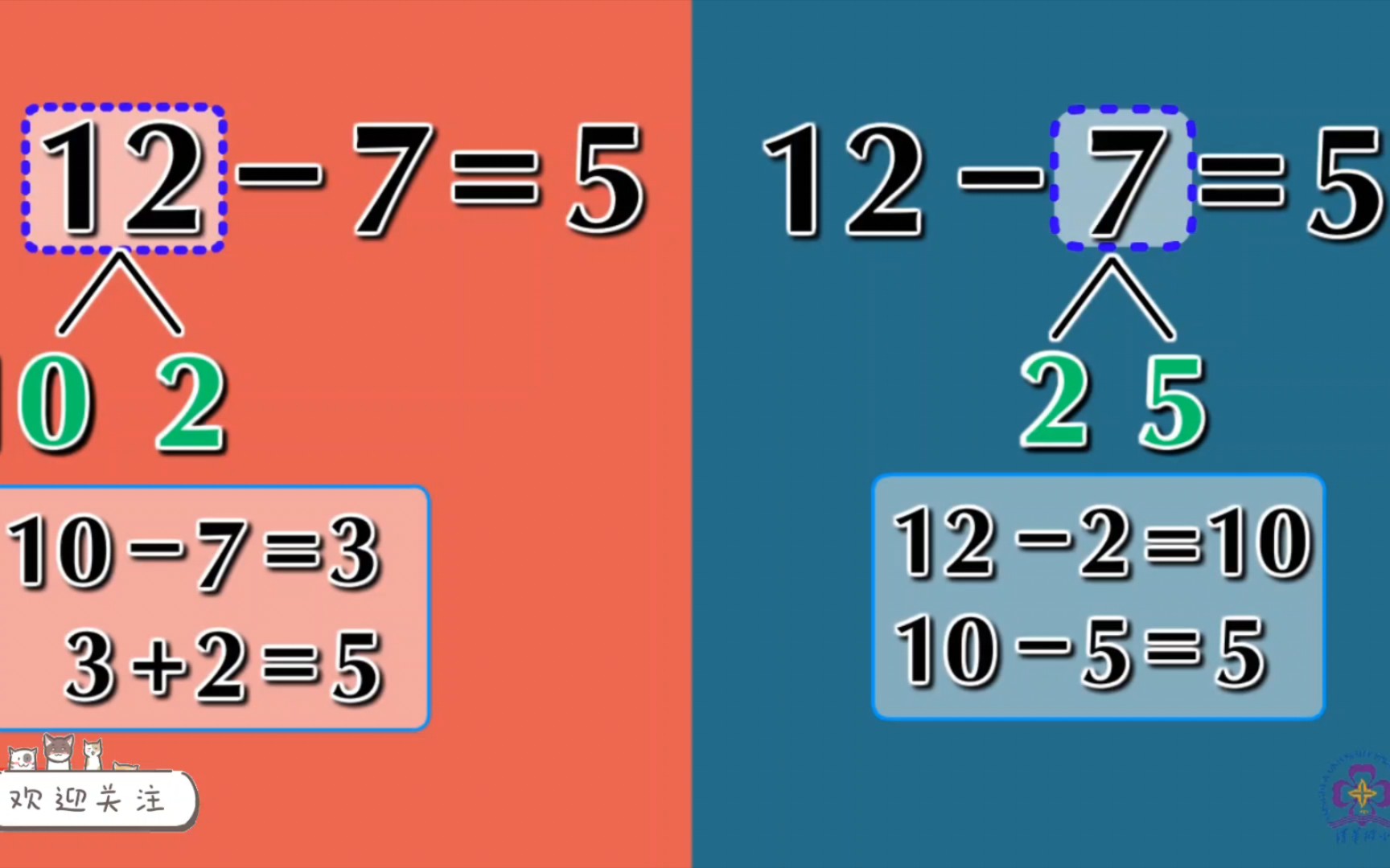 一年级数学下册 《十几减7