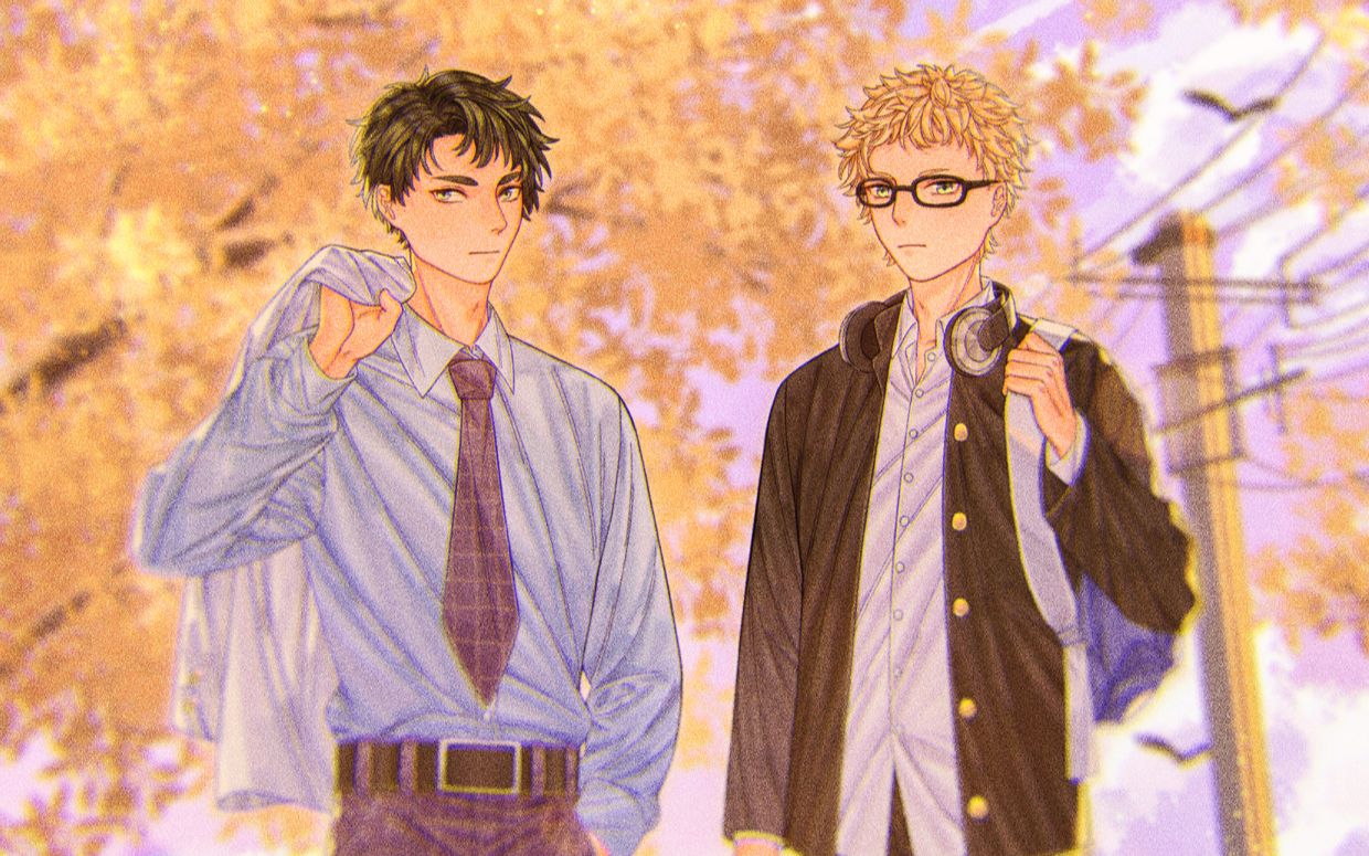 【排球少年】画了牛岛若利和月岛萤!