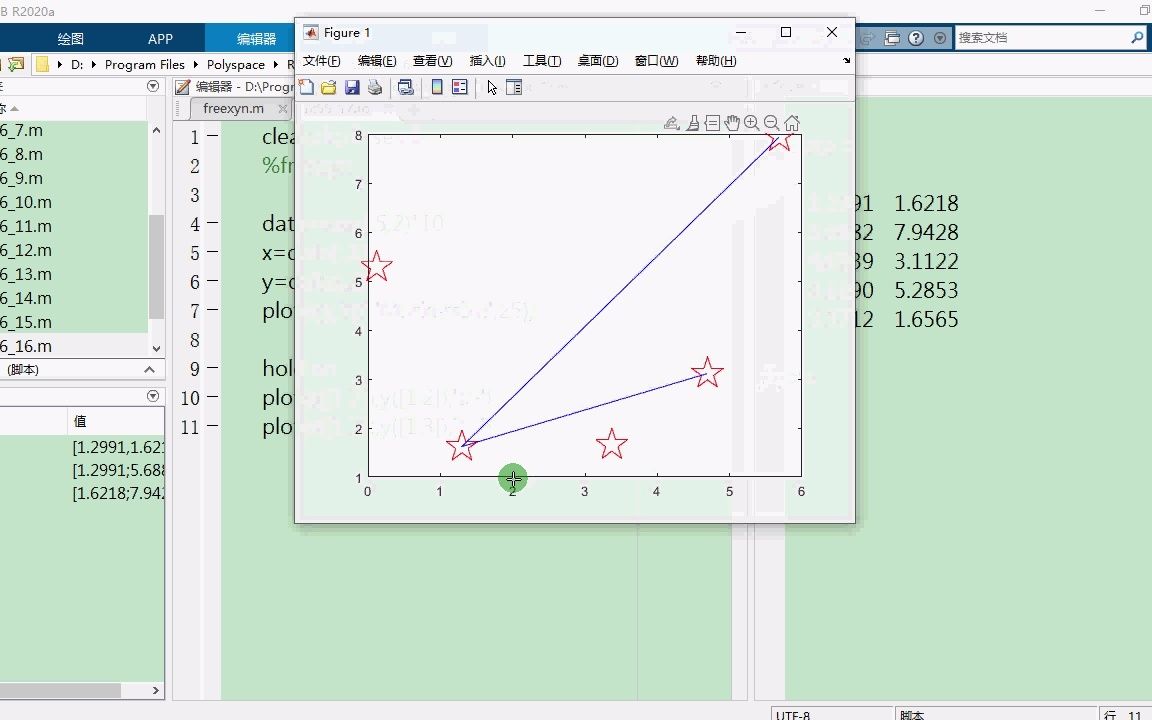 66.17 Matlab绘图随机多个点两两连线哔哩哔哩bilibili