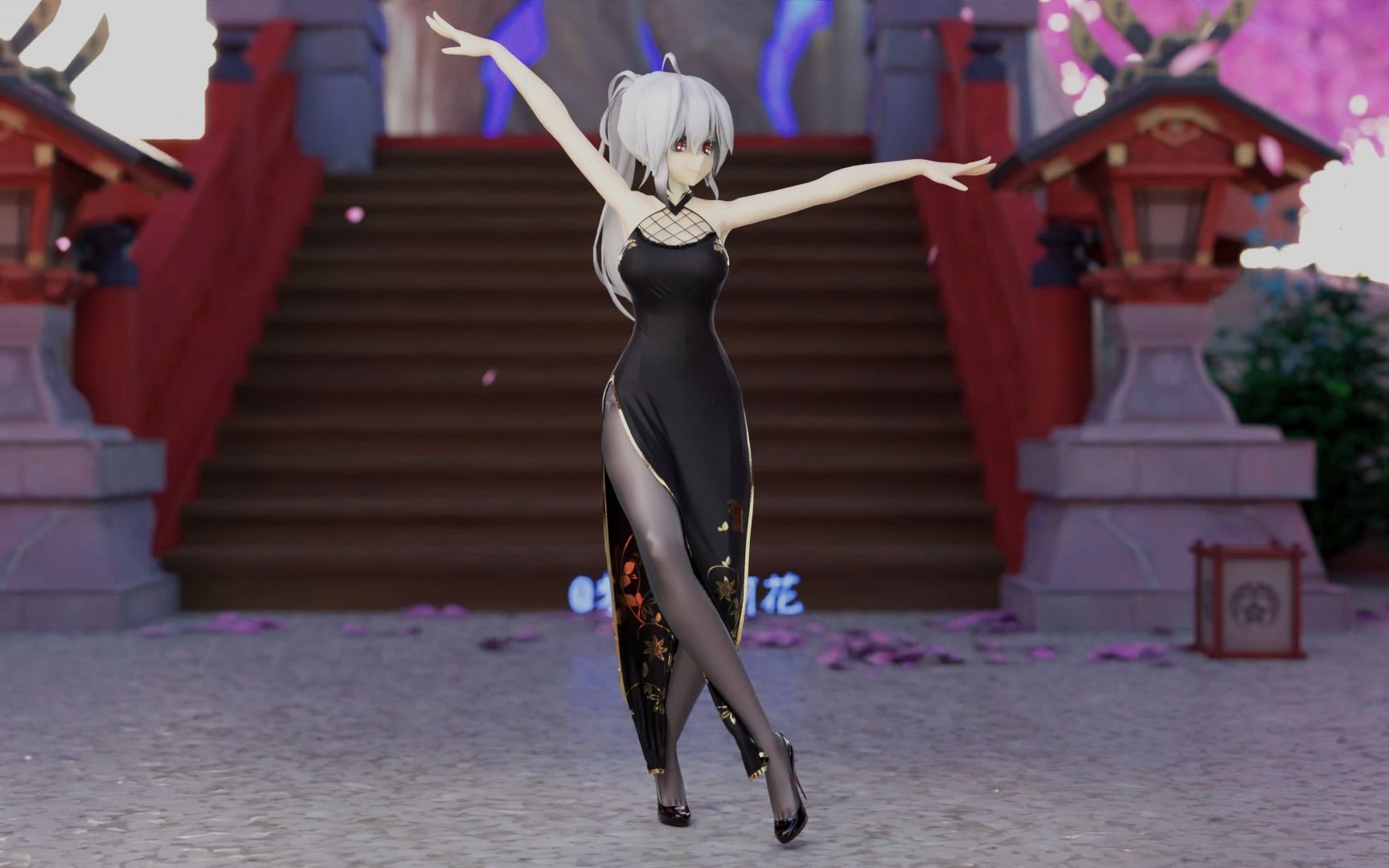 【弱音】笑纳,旗袍就要配黑丝!