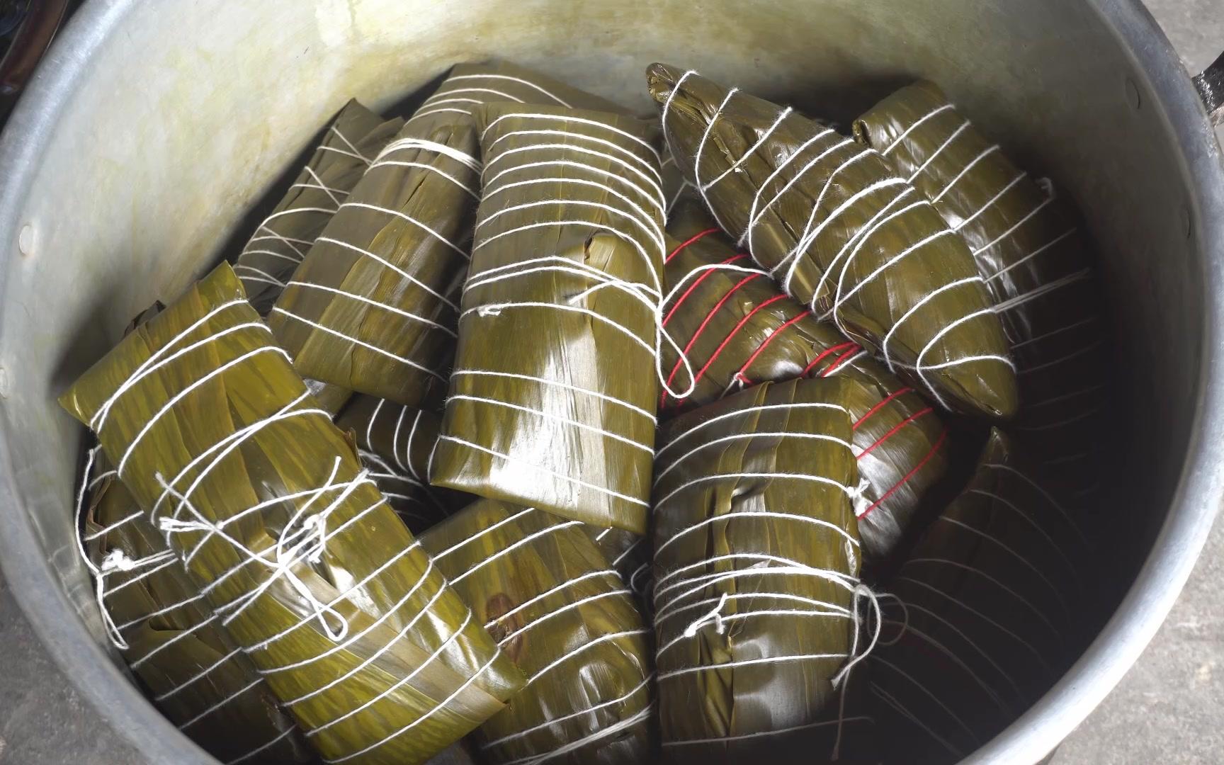 广西平南大粽子,春节传统美食,迎贺发财中国年,年年有粽