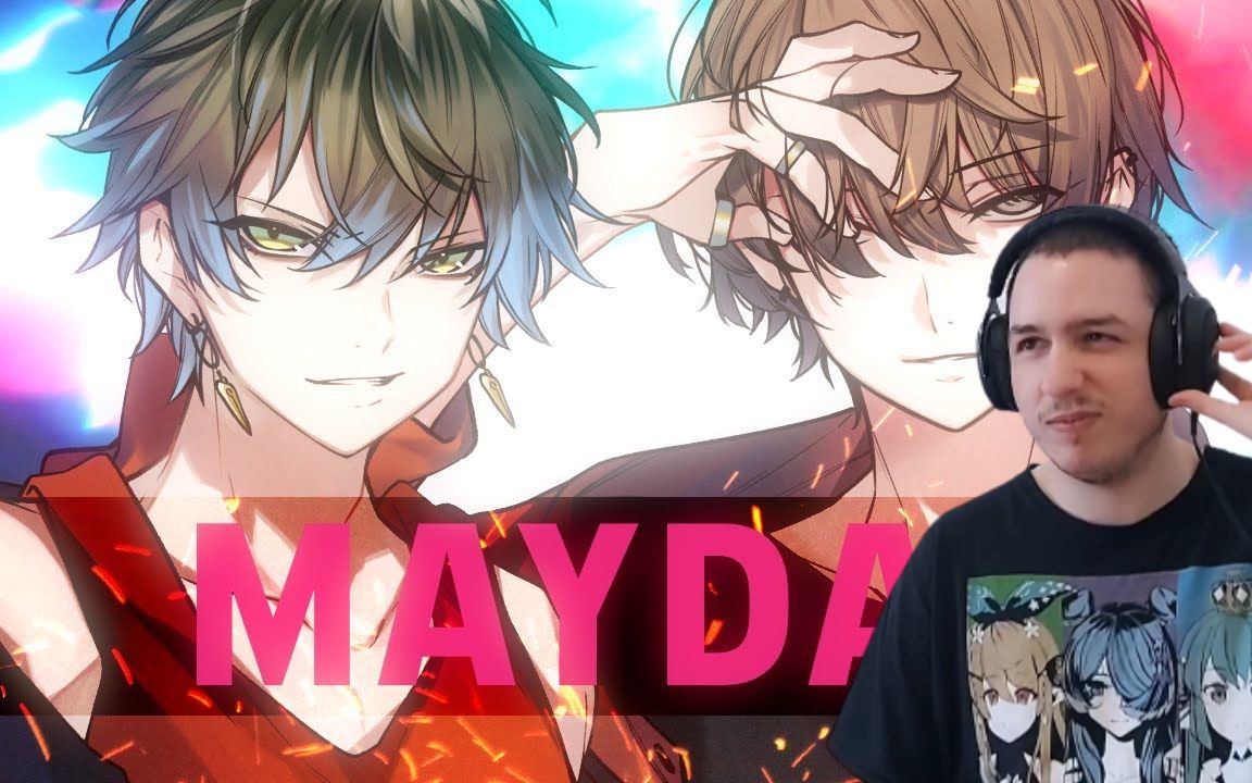 [图]【reaction】MAYDAY / coldrain【加賀美ハヤト × Ike Eveland Cover】