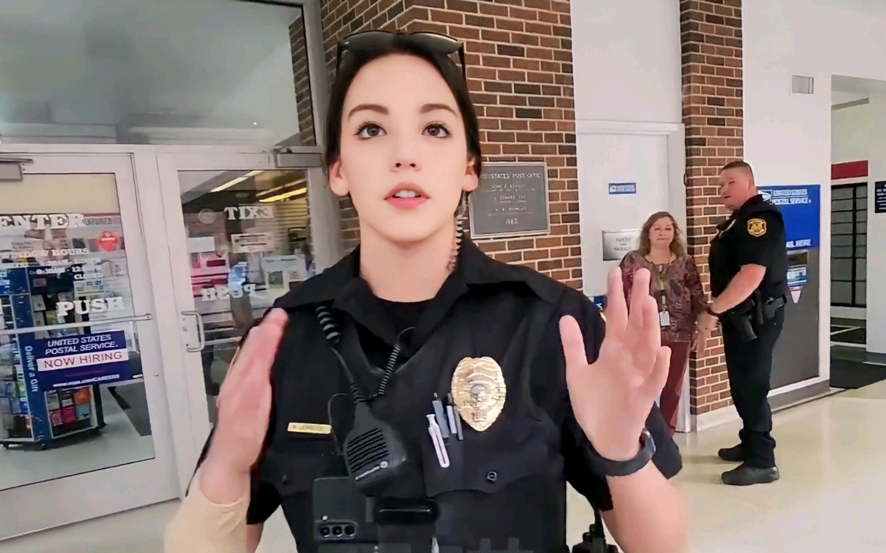 【先看美女】佛罗里达州警察执法记录仪,点赞主页入队