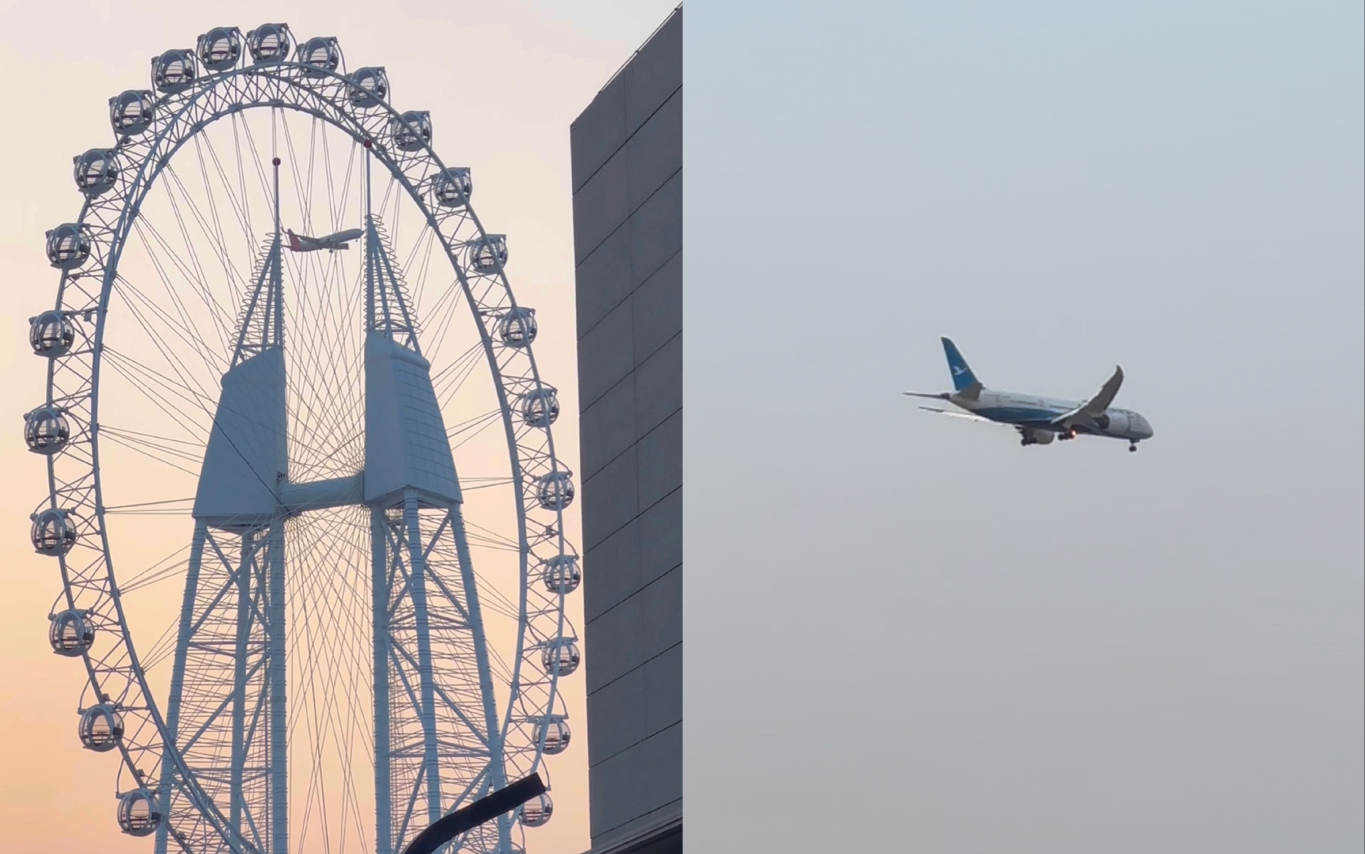 体验13分14秒的朝汐之眼摩天轮|浪漫天花板?