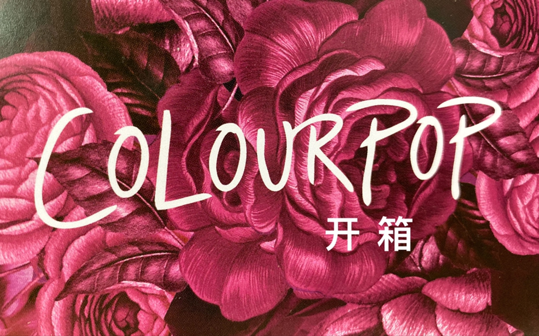 MakeupShare#1 ColourPop美国官网直邮海淘开箱哔哩哔哩bilibili