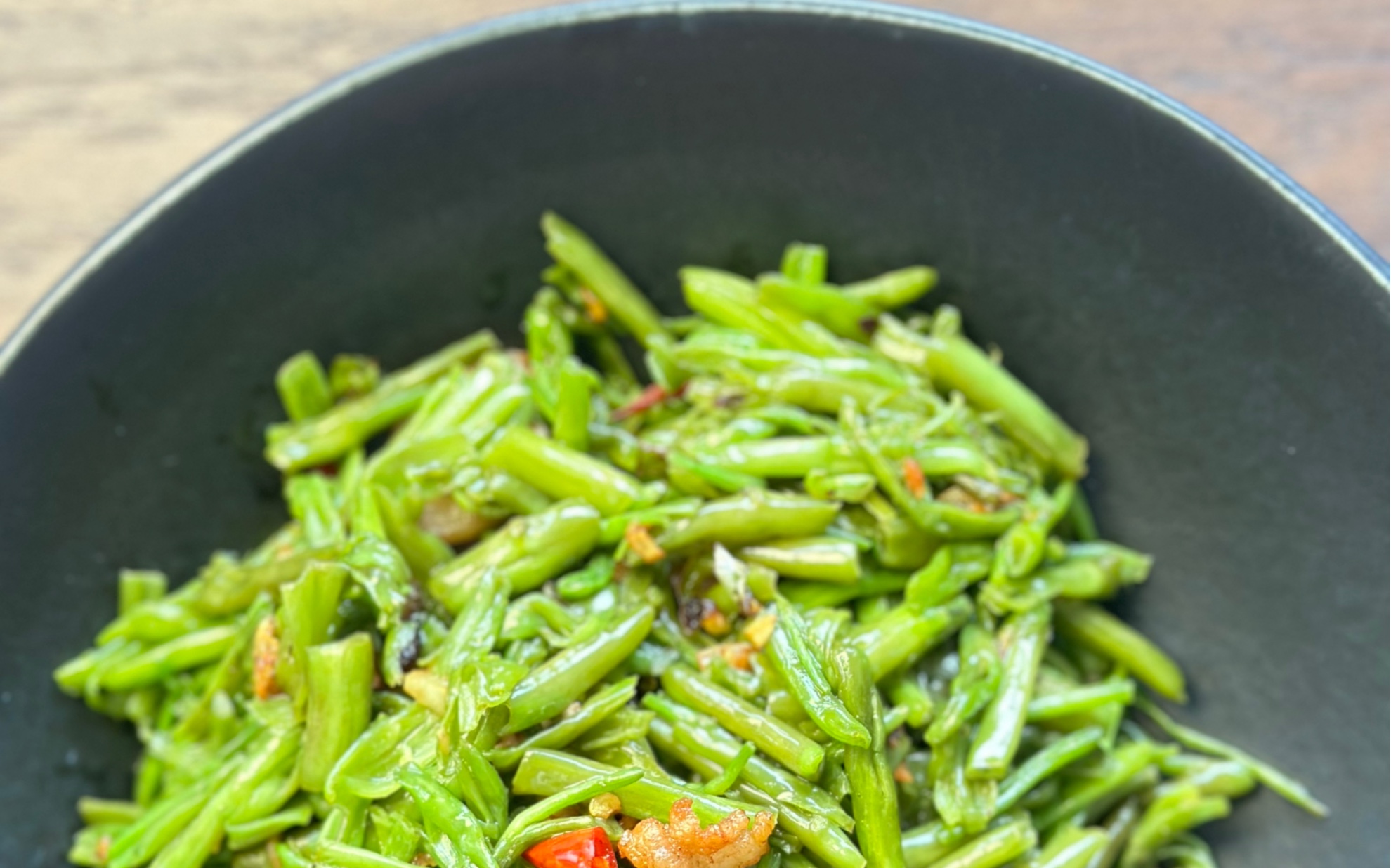 炒空心菜杆