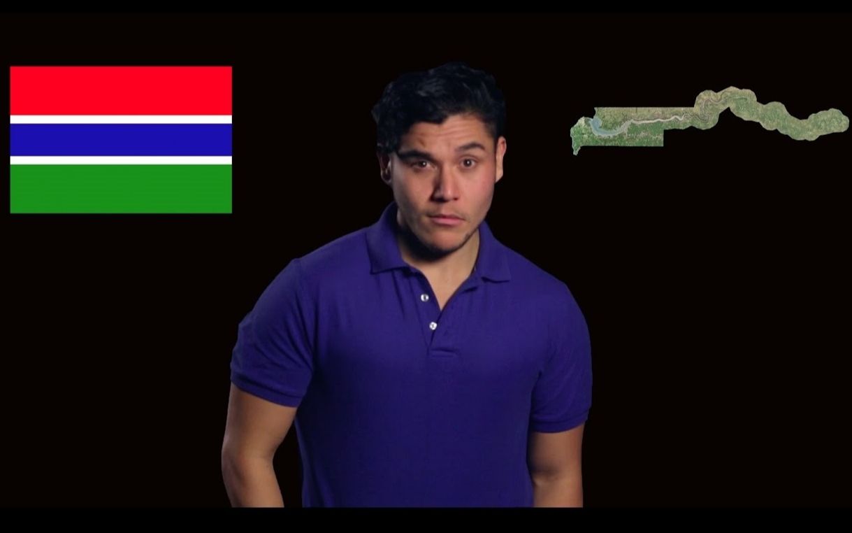 冈比亚,把五常怼了个遍,geography now! the gambia