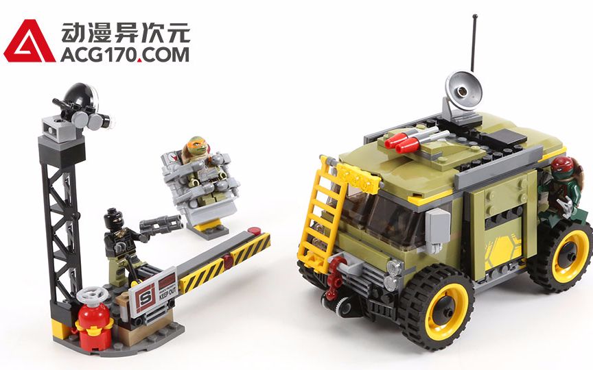 [图]【动漫异次元】乐高LEGO 忍者神龟 79115 忍者神龟的战车