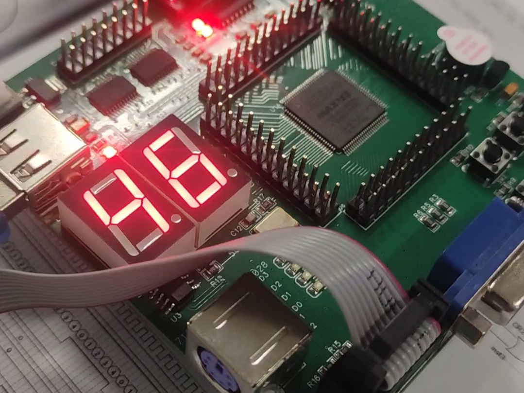 FPGA 2位数码管分时复用显示00ff哔哩哔哩bilibili